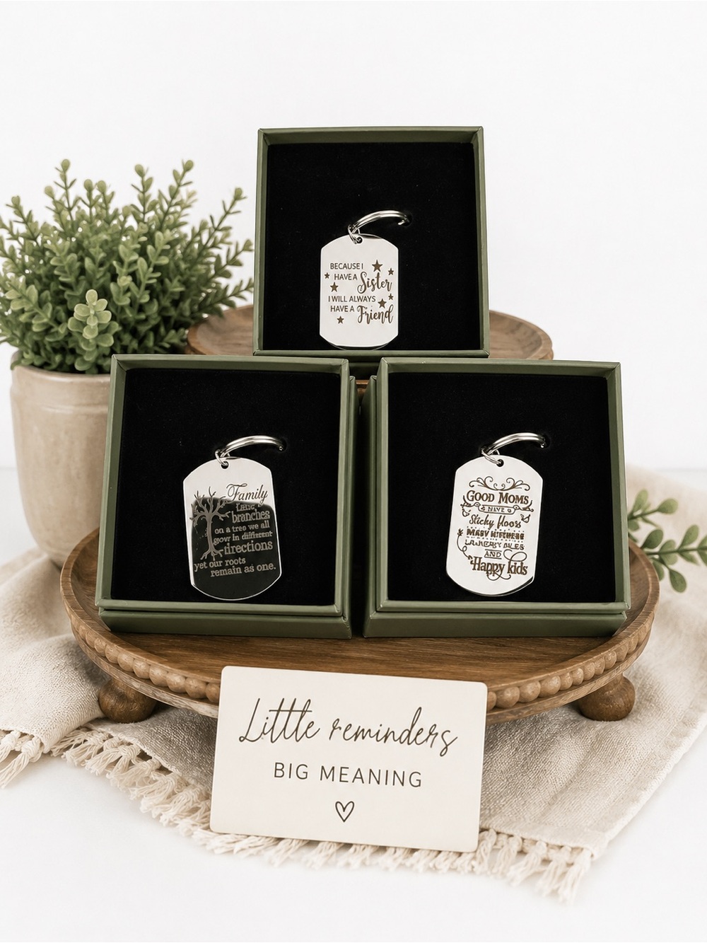 ANAVIA Laser cut Key Rings